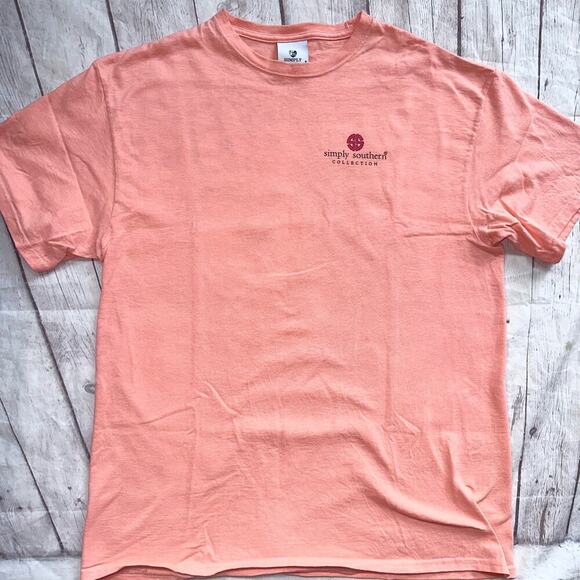 EUC Women’s Large Simply Southern SS Graphic Owl TShirt - Picture 2 of 6